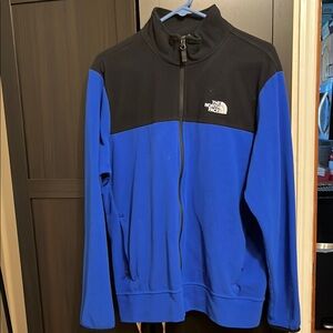 The North Face Blue and Black Performance Jacket